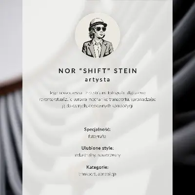 Plakat na platnu s sodobnim simetričnim kontrastom rumene in modre barve