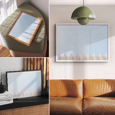 Plakat Minimalistične linije moderne arhitekture