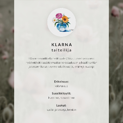 Plakat na platnu Rožnata dalija in zeleni listi, moderna kompozicija
