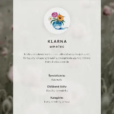 Plakat na platnu rožnata dalija in zeleni listi v moderni kompoziciji