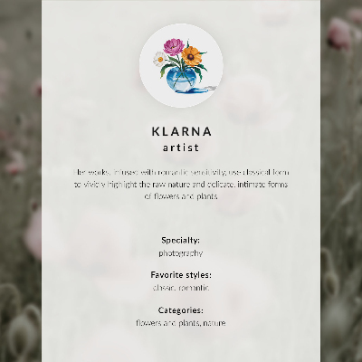 Plakat na platnu Rožnata dalija in zeleni listi, moderna kompozicija