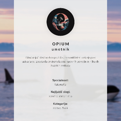 Plakat s teksturo platna Dva konja v harmoniji sive in bele