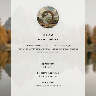 Plakat Lesena koča, resje, mirna voda