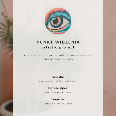 Plakat na platnu Eleganca akvarela starinskega mestnega tramvaja