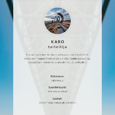Plakat Moderna arhitektura z vodno potjo