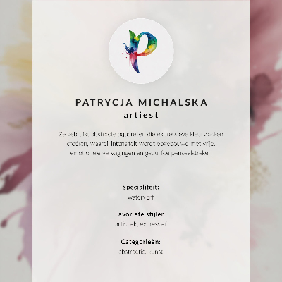 Plakat na platnu Dinamični valovi barv se prepletajo