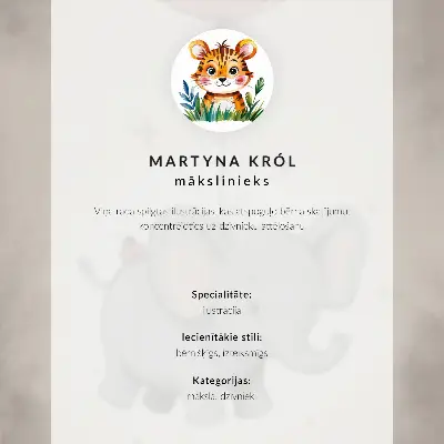Plakat s teksturo platna ilustracija psa v prijetnih toplih barvah s številnimi podrobnostmi