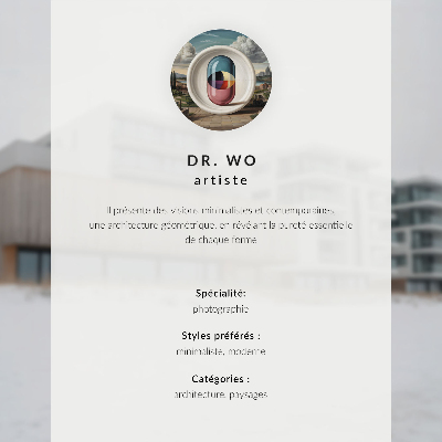 Plakat s teksturo platna Energija barv v sodobni arhitekturi