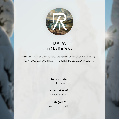 Plakat Otoki z gorami, modrim nebom, zelenim rastlinjem