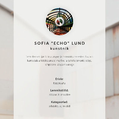 Plakat s teksturo platna Neonski minimalistični okvir v urbanem slogu