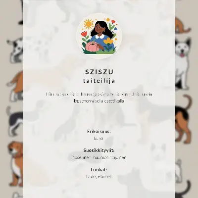 Smešne ilustracije mačk ljubke in zabavne na platnu