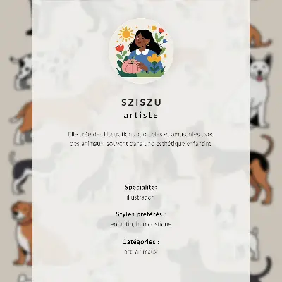 Smešne ilustracije mačk ljubke in zabavne na platnu