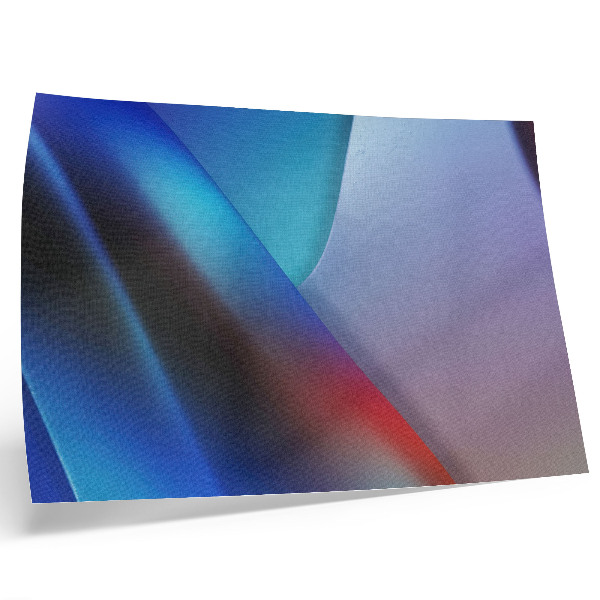 Plakat s teksturo platna Temno modri in vijolični toni zamegljeni prehodi