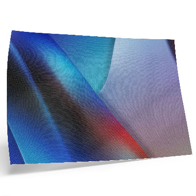 Plakat s teksturo platna Temno modri in vijolični toni zamegljeni prehodi