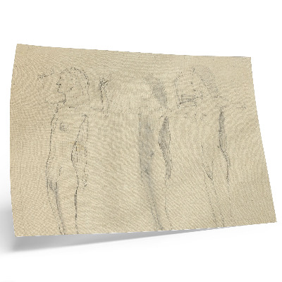 Plakat na platnu Študij dneva (Resnica) Ferdinanda Hodlerja
