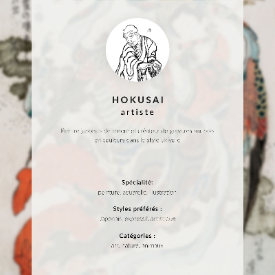 Plakat s teksturo platna Pogled izpod mostu Mannenbashi v Fukagawi, 1985, Katsushika Hokusai
