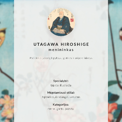 Plakat na platnu Seikenji Fuji, iz serije Ogledalo kamnitih odtisov pogledov na province (Kohon meihitsu ishizuri kagami)