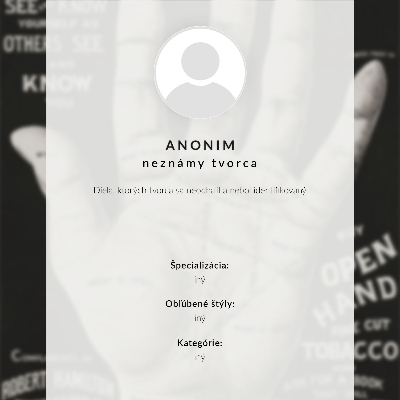 Plakat s teksturo platna Sedem moških rok, ki obdajajo vrček piva