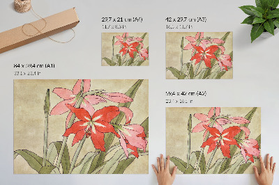 Plakat na platnu Amaryllis (1915) Hannah Borger Overbeck