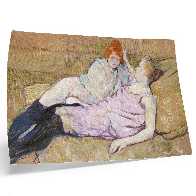 Plakat Kavč (ok. 1894–1896) – slika visoke ločljivosti Henrija de Toulouse-Lautreca