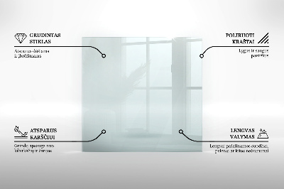 Kaljeno steklo za kamin šestkotne prozorno