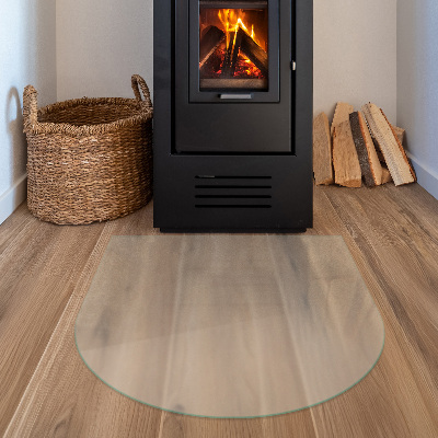 Steklo za pod kamin Semitransparentno polovalno
