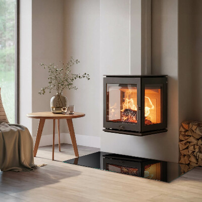 Podložna plošča za kamin pravokotna Barva Temni grafit