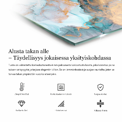 Podložna plošča za kamin pravokotna Barva Sivo-rjava