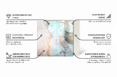 Podložna plošča za kamin šestkotna Geometrija v treh dimenzijah