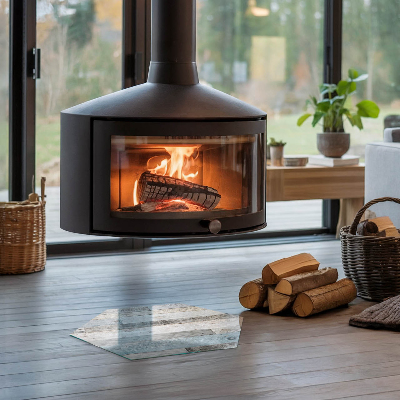 Steklo za kamin šestkotna Barve plošč v različnih odtenkih