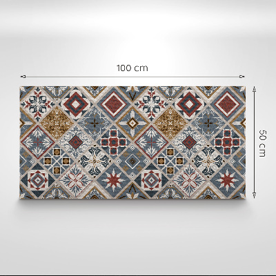 Samolepilna pvc stenska plošča Ploščice s portugalskim motivom