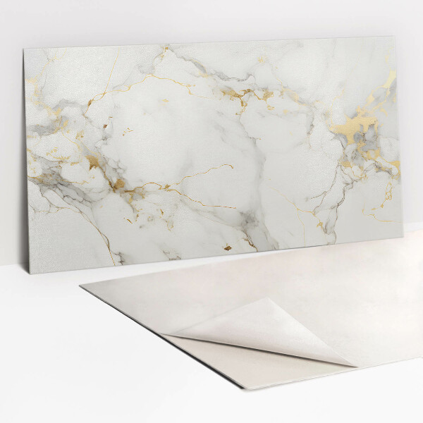 Pvc stenska plošča Eleganten marmor in zlato