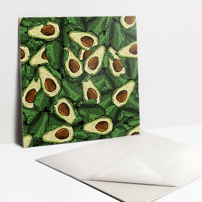 Pvc stenske talne ploščice Zeleni avokado