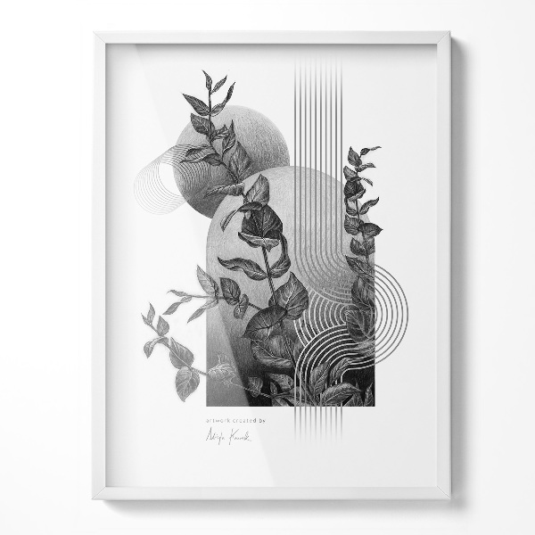 Bel Okvir Za Steno 60x80 cm