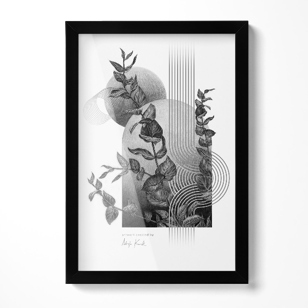 Črn Okvir Za Fotografije 20x30 cm