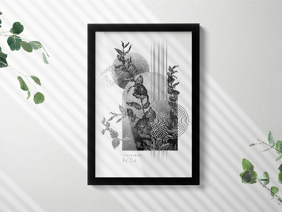 Črn Okvir Za Fotografije 20x30 cm