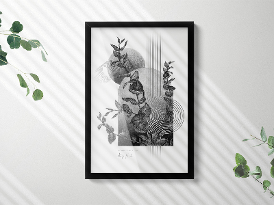 Črn Okvir Za Steno 40x60 cm