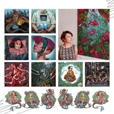 Črn Foto Okvir 50x50 cm