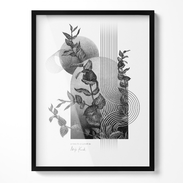 Črn Okvir Za Sliko 60x80 cm