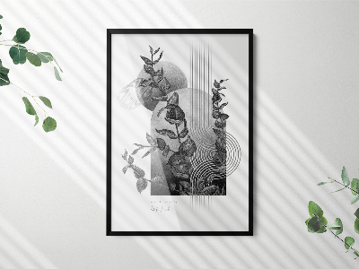 Črn Velik Okvir Za Slike 70x100 cm