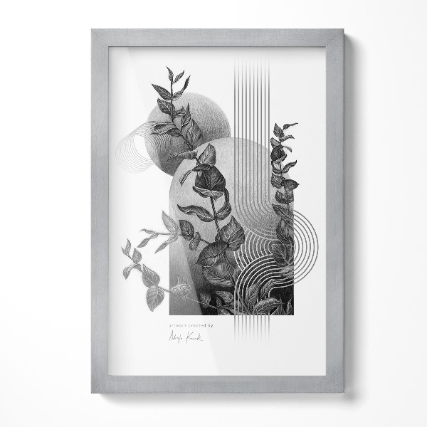 Srebrn Velik Okvir Za Slike 20x30 cm