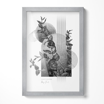 Srebrn Velik Okvir Za Slike 20x30 cm