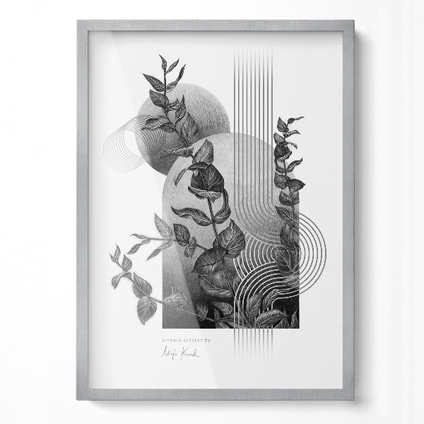 Srebrn Foto Okvir 50x70 cm