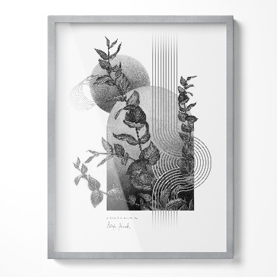 Srebrn Moderen Okvir Za Slike 60x80 cm