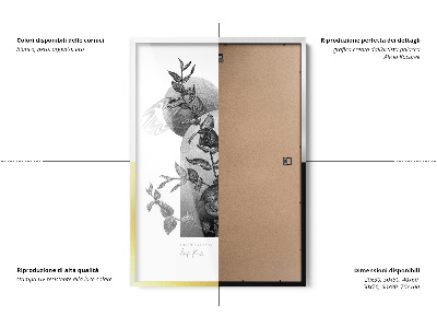 Srebrn Moderen Okvir Za Slike 60x80 cm