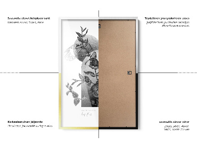 Srebrn Moderen Okvir Za Slike 60x80 cm