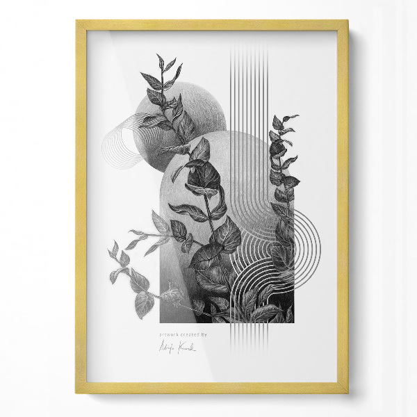 Zlaten Okvir Za Sliko 50x70 cm