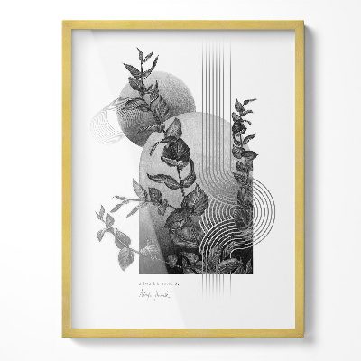 Zlaten Okvir Za Steno 60x80 cm