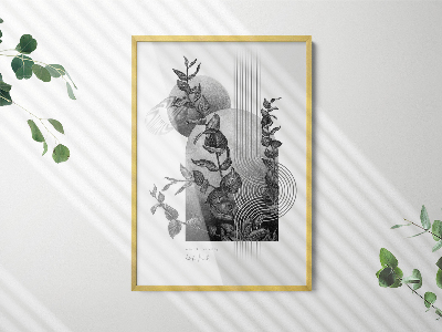 Zlaten Velik Okvir Za Slike 70x100 cm