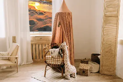 Tekstilno senčilo Sončni zahod in barve